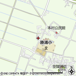 福岡県福津市勝浦2256周辺の地図