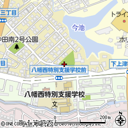 沖田南1号公園周辺の地図