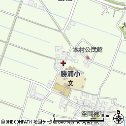 福岡県福津市勝浦2258-2周辺の地図