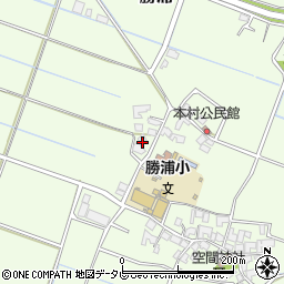 福岡県福津市勝浦2258周辺の地図