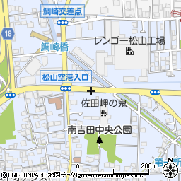南吉田口周辺の地図