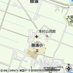 福岡県福津市勝浦2265周辺の地図