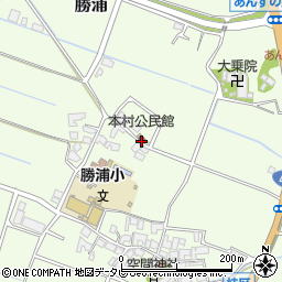 福岡県福津市勝浦2282周辺の地図