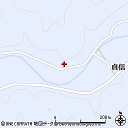 徳島県阿南市新野町前田32周辺の地図