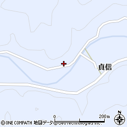 徳島県阿南市新野町前田33周辺の地図