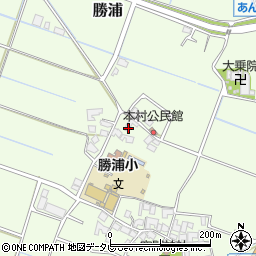 福岡県福津市勝浦2270周辺の地図
