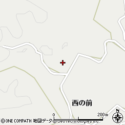 徳島県阿南市福井町茶畦周辺の地図