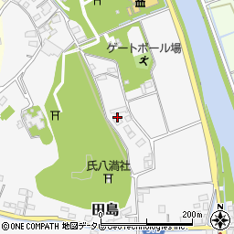 福岡県宗像市田島2383周辺の地図