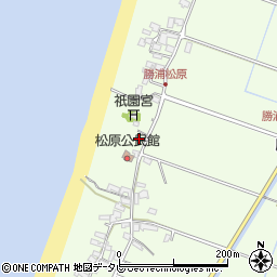 福岡県福津市勝浦2023周辺の地図
