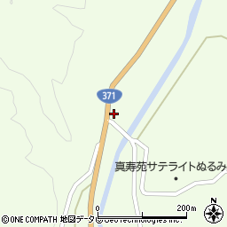 和歌山県田辺市中辺路町温川1016周辺の地図