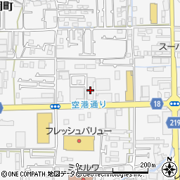 株式会社バンドー松山営業所周辺の地図