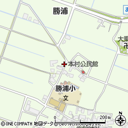 福岡県福津市勝浦2267周辺の地図