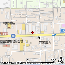 株式会社松山タイヤセンター　空港通店周辺の地図