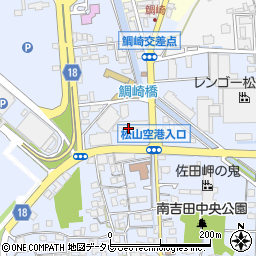 愛媛県松山市南吉田町1682-1周辺の地図