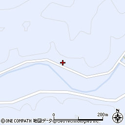 徳島県阿南市新野町前田8周辺の地図