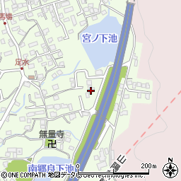 上津役家周辺の地図