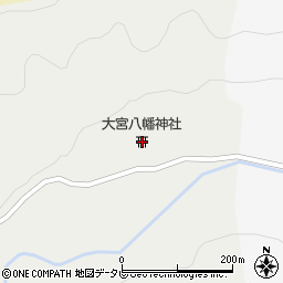 大宮八幡神社周辺の地図