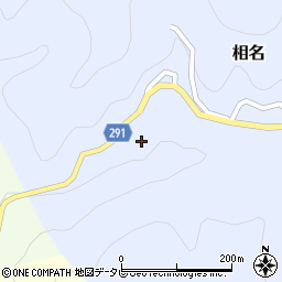 徳島県那賀郡那賀町相名西曽根周辺の地図