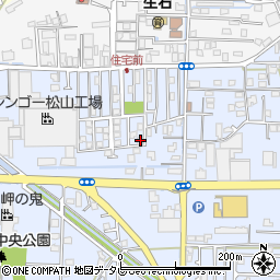 愛媛県松山市南吉田町1719-5周辺の地図