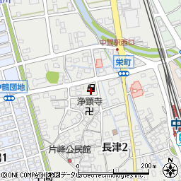昭和シェル長津ＳＳ周辺の地図
