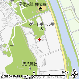 福岡県宗像市田島2376周辺の地図