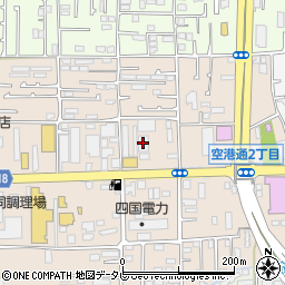 株式会社シンツ松山本社周辺の地図