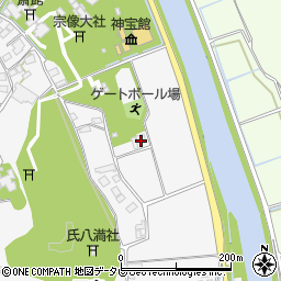 福岡県宗像市田島2368周辺の地図