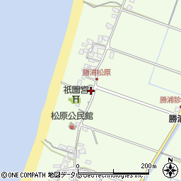 福岡県福津市勝浦2030周辺の地図