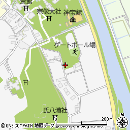 福岡県宗像市田島2372周辺の地図