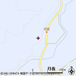 徳島県阿南市新野町小砂取周辺の地図