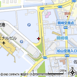 ＯＴＳレンタカー松山空港店周辺の地図