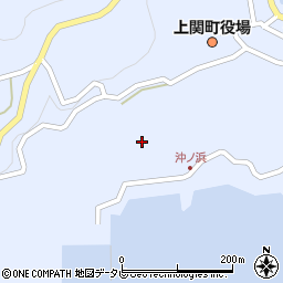 山口県熊毛郡上関町長島735周辺の地図