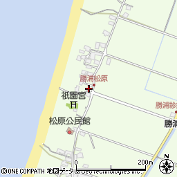 福岡県福津市勝浦2005周辺の地図