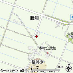 福岡県福津市勝浦2294周辺の地図