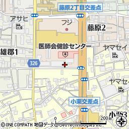 松山会営薬局周辺の地図