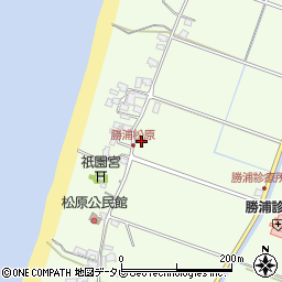 福岡県福津市勝浦1977周辺の地図