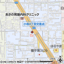 四国銀行松山南 ＡＴＭ周辺の地図