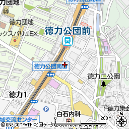 キャニオン朝倉周辺の地図