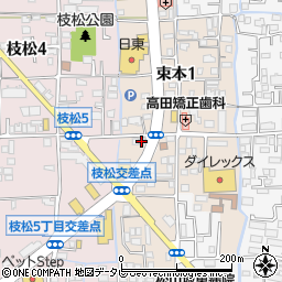 カフェダイニングサントキキ周辺の地図