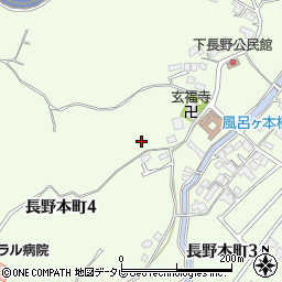 北九州サニーホーム　グループホームサニーホーム周辺の地図