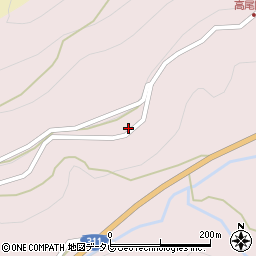 和歌山県田辺市中辺路町野中274周辺の地図