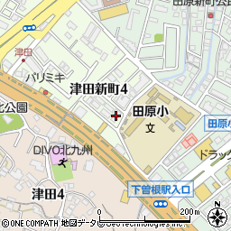 コーポランド津田新町Ａ周辺の地図