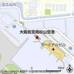 四国名鉄運輸株式会社航空支店　国際貨物周辺の地図