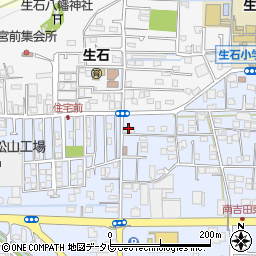 ファミリーマート松山生石店周辺の地図