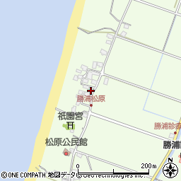 福岡県福津市勝浦2001-1周辺の地図