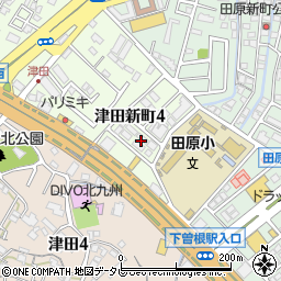 コーポランド津田新町Ｂ周辺の地図