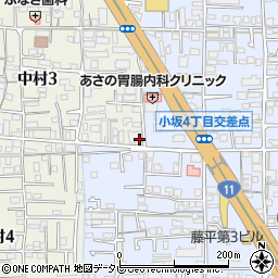 松山市生活と健康を守る会周辺の地図