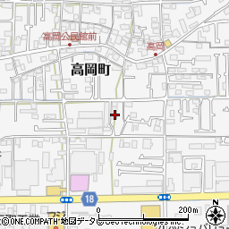 愛媛県松山市高岡町366周辺の地図
