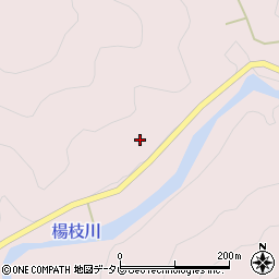 熊野川紀和線周辺の地図