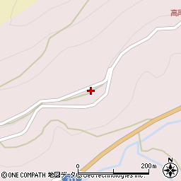 和歌山県田辺市中辺路町野中289周辺の地図